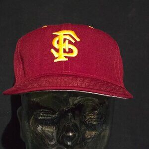 Vintage Pro-Line Cap Co. Pro Model Made in USA Fitted Hat FS Florida State 7 1/4